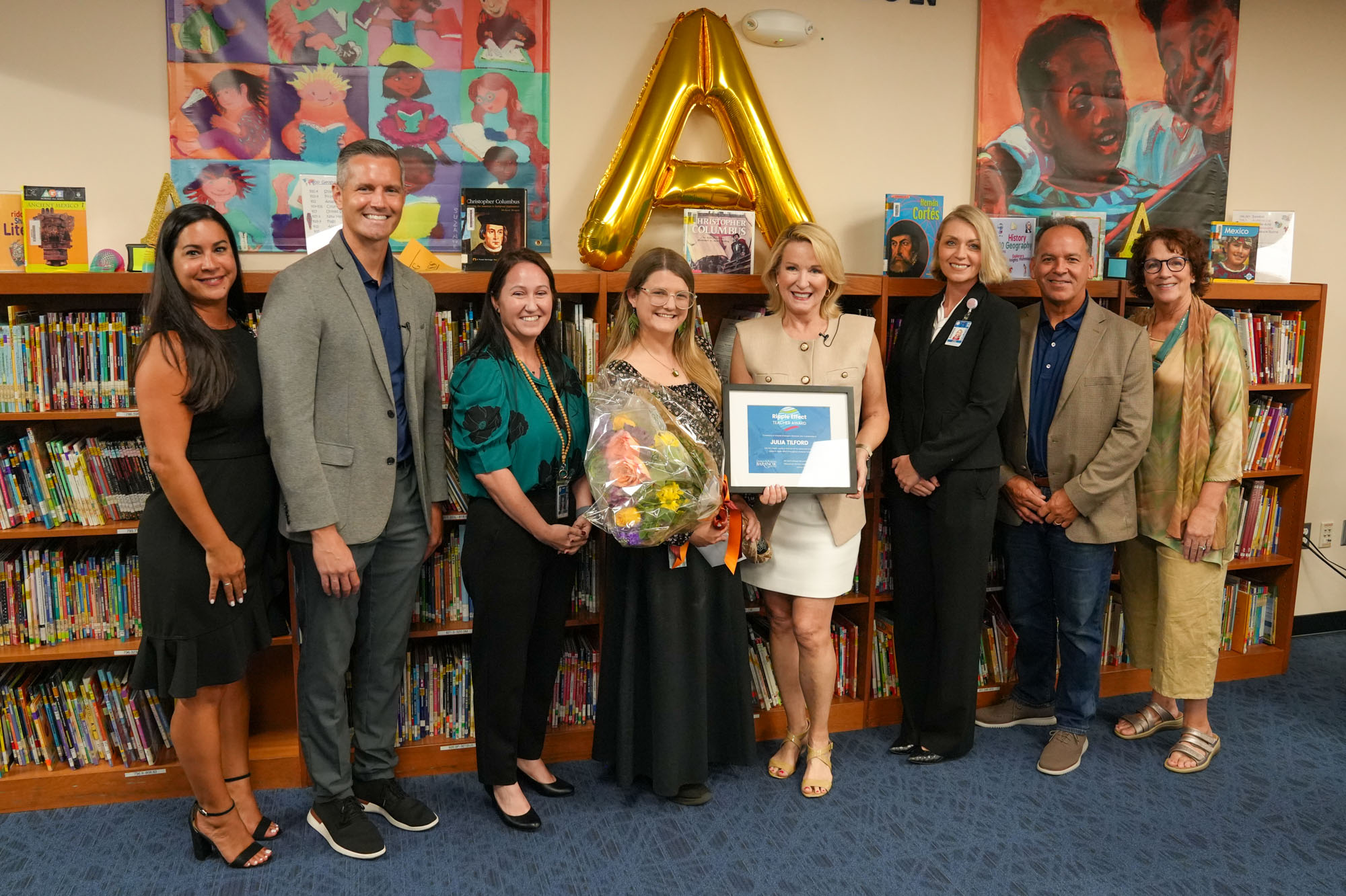 Five Great Teachers Surprised with Ripple Effect Award