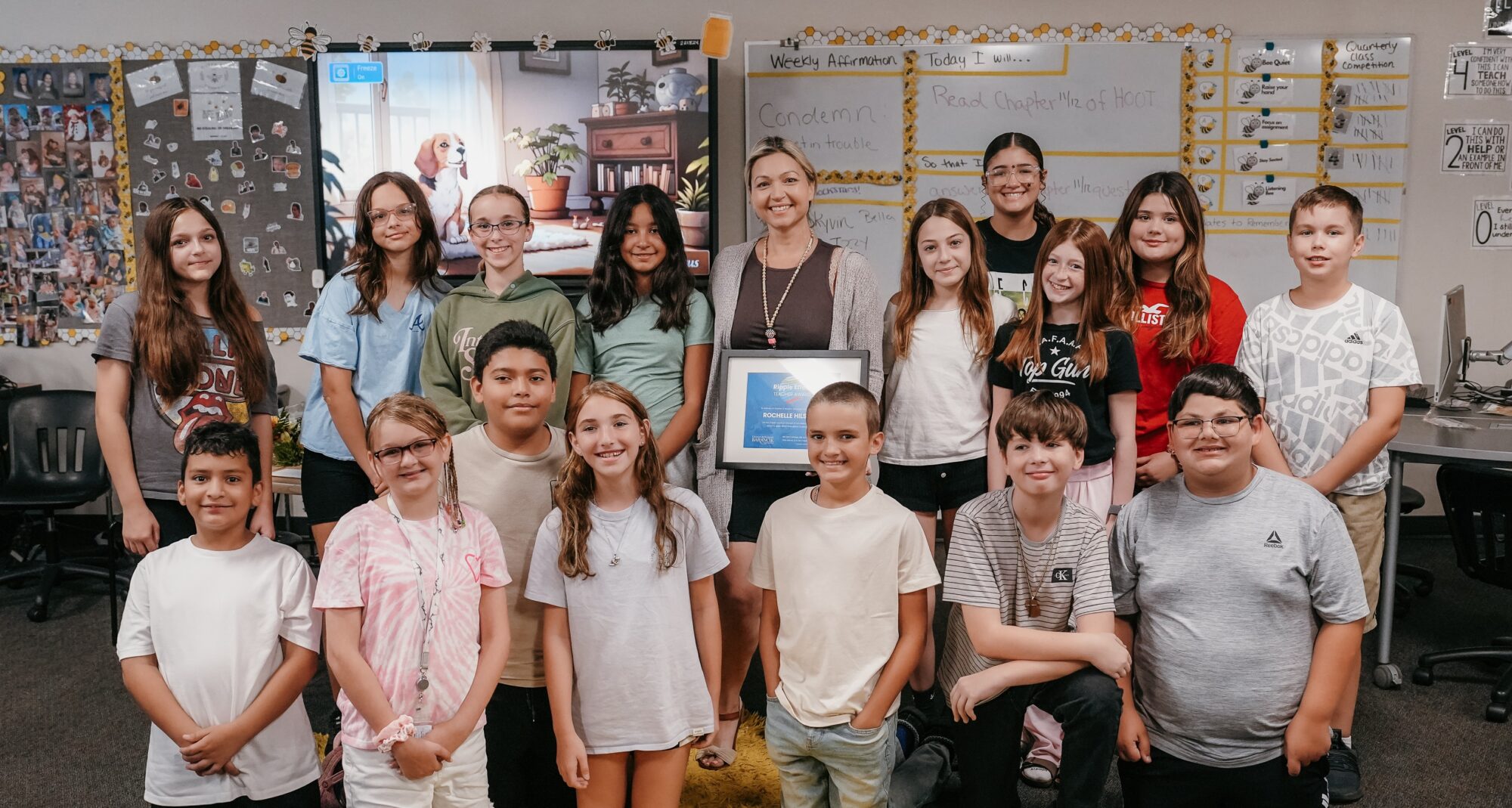 Five Outstanding Teachers Earn “Ripple Effect” Award